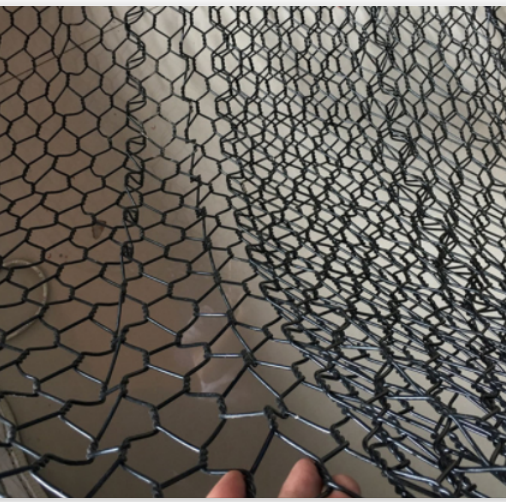 Plastik PET Hexagonal Twist Woven Wire Meshing