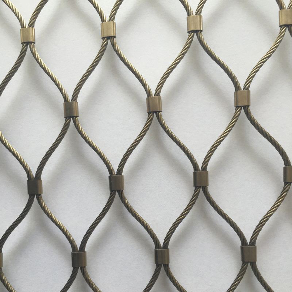 Professional China Plain Weave Stainless Steel Mesh - Zoo Stainless Steel Wire Rope Mesh Net – TongChan
