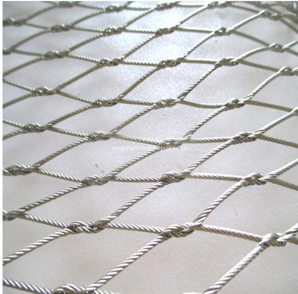 SUS Stainless Steel Rope Netting Para sa Fenc