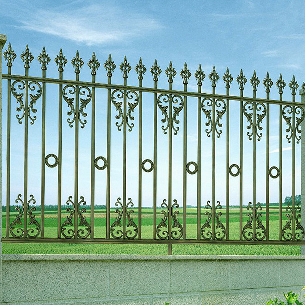 Art And Crafts Decorative Wrought Iron Fence