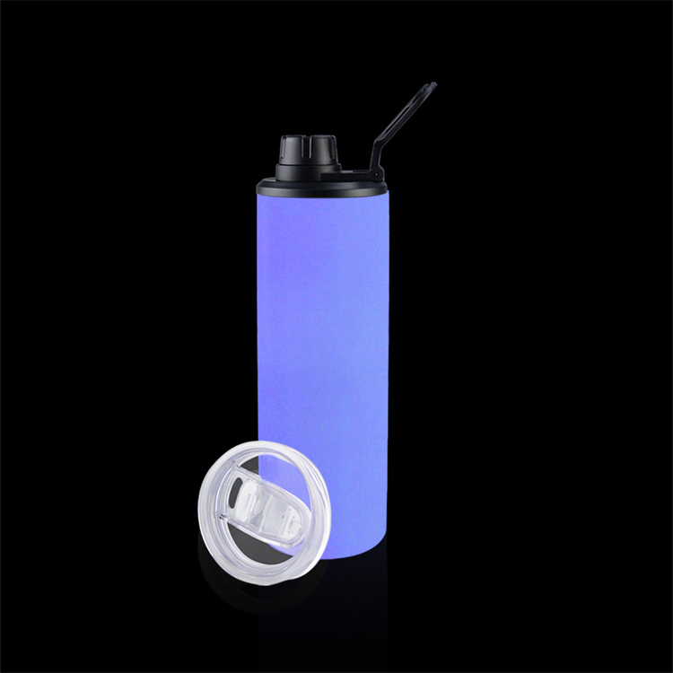 20OZ Glow In the Dark Sublimation Tumbler Straight Seamless 304 Stainless Steel (1)
