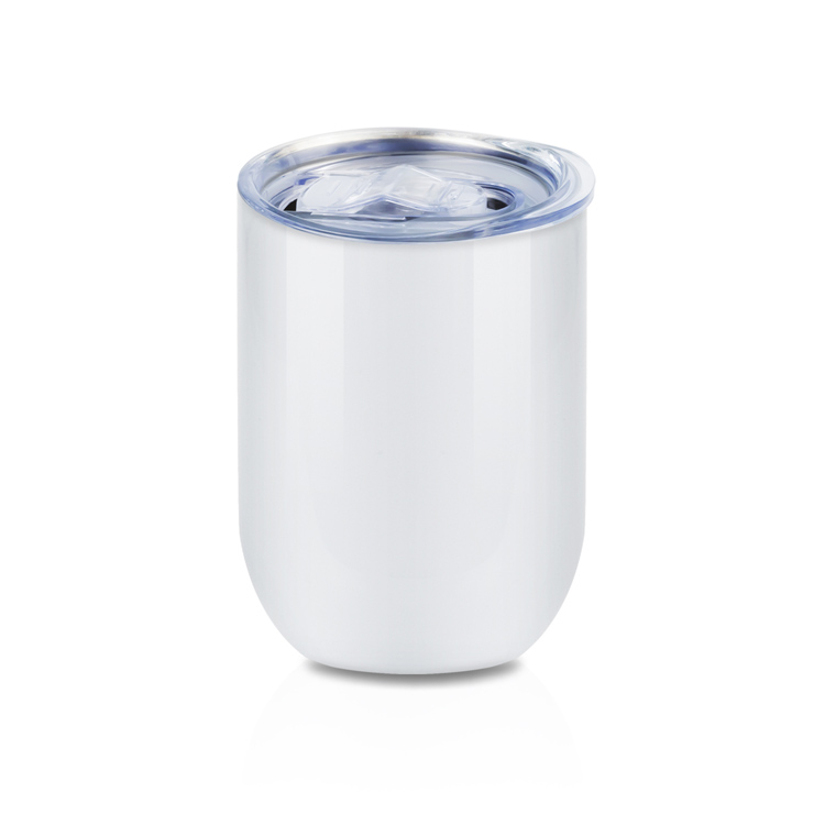 sublimation blank 12oz double walled stainless steel cup vacuum wine tumbler Featured Image