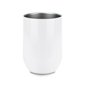 sublimation blank 12oz double walled stainless steel cup vacuum wine tumbler