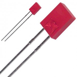 Kingbright L-1004ID 1.1 x 3.4 mm RECTANGULAR SOLID LAMP Red Datasheet stock