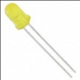 Kingbright WP7113LYD T-1 3/4 (5mm) Solid State Lamp Yellow Datasheet stock