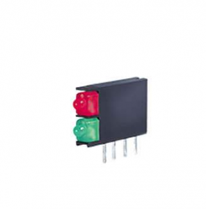 Kingbright WP4060VH/GID 1.8 mm Bi-Level Circuit Board Indicator  Green High Efficiency Red Datasheet Stock