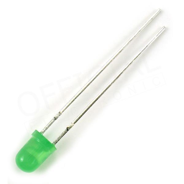 Kingbright L-453GD T-1 3/4(5mm) Solid State  Lamp Green Datasheet stock