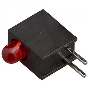 Kingbright L-7104EW/1ID T-1 (3mm) Right Angle Led Indicator High Efficiency Red Datasheet stock