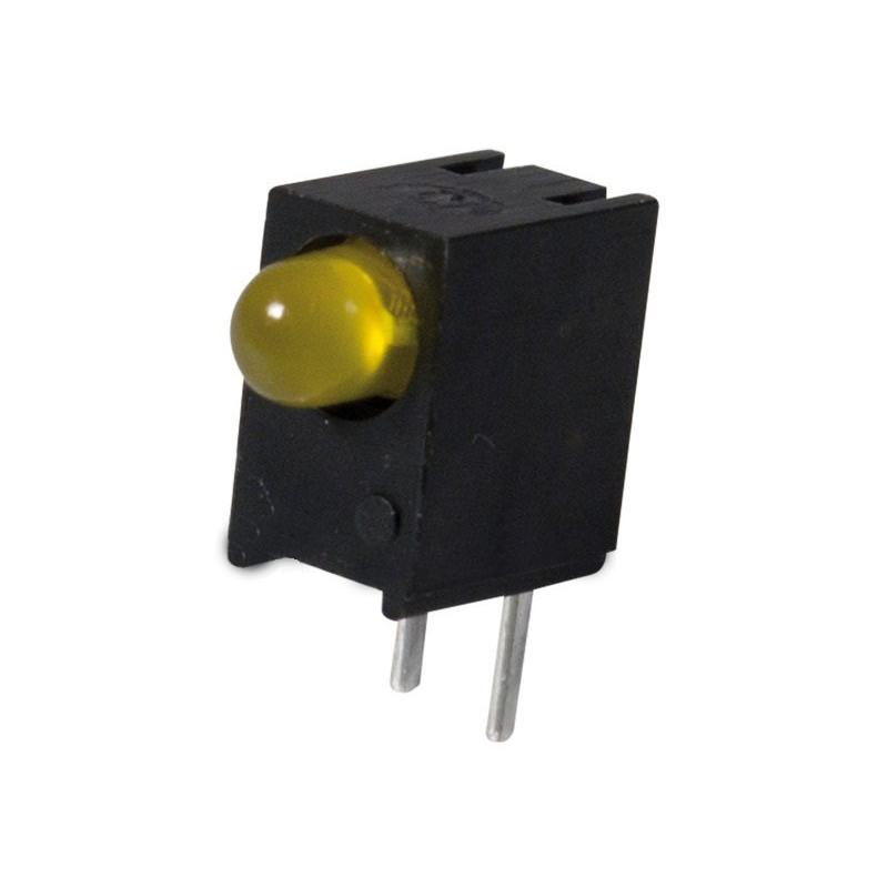 Kingbright L-7104EW/1YD T-1 (3 mm) rechtwinklige LED-Anzeige Gelb Datenblatt Lagerbestand