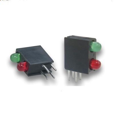 Kingbright L-7104MD/1G1ID T-1 (3mm) Bi-Level Circuit Board Indicator Green and High Efficiency Red Datasheet Stock