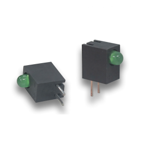 Kingbright L-710A10CB/IGD T-1 (3mm) Single-Level Circuit Board Indicator Green Datasheet Stock