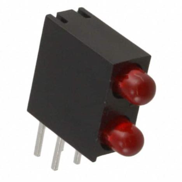 Kingbright L-934EB/2ID T-1 (3 مم) مؤشرات LED ثنائية المستوى عالية الكفاءة ورقة بيانات حمراء