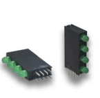 Kingbright WP934SB/4GD T-1 (3mm) Quad-Level Circuit Board Indicator Green Datasheet Stock