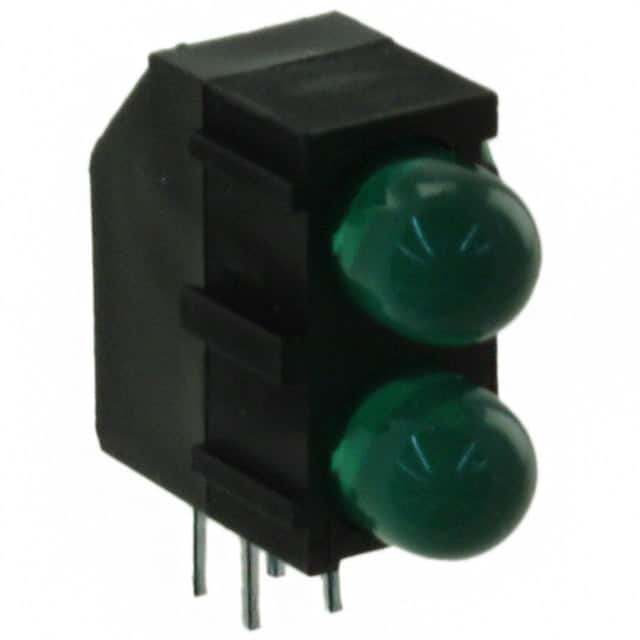 Kingbright WP1503EB/2GD T-1 3/4 (5mm) BI-LEVEL LED INDICATOR Green Datasheet Stock
