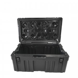 Multifunctional toolbox with reinforced and fixed straps