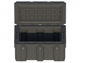 Rotational molding mold rugged tool box for outdoor toolkit storage Supply Ability