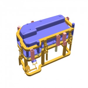UTM-58806-Al Fuel tank mold,rotational molding mold,OEM and ODM suppport,hard plastic,LLDPE material,Aluimum mold.