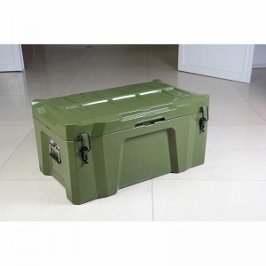 95L rotational molding heavy duty plastic tool boxes Overland Rugged Box