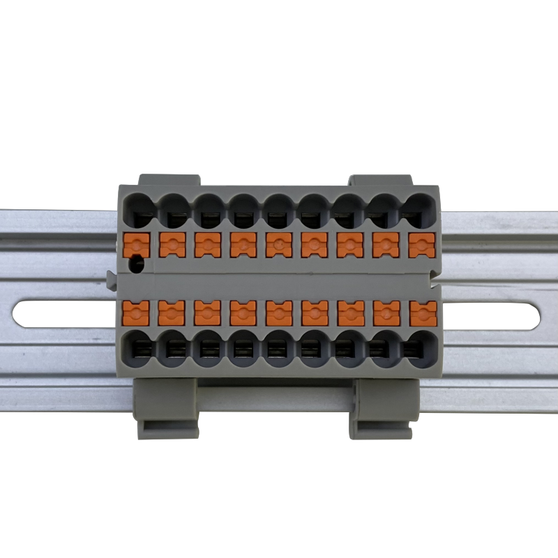 JUT15-18X2.5-F（New Design Hot Sell push-in wire joint Panel Mount quick disconnec PTFIX Terminal Block）