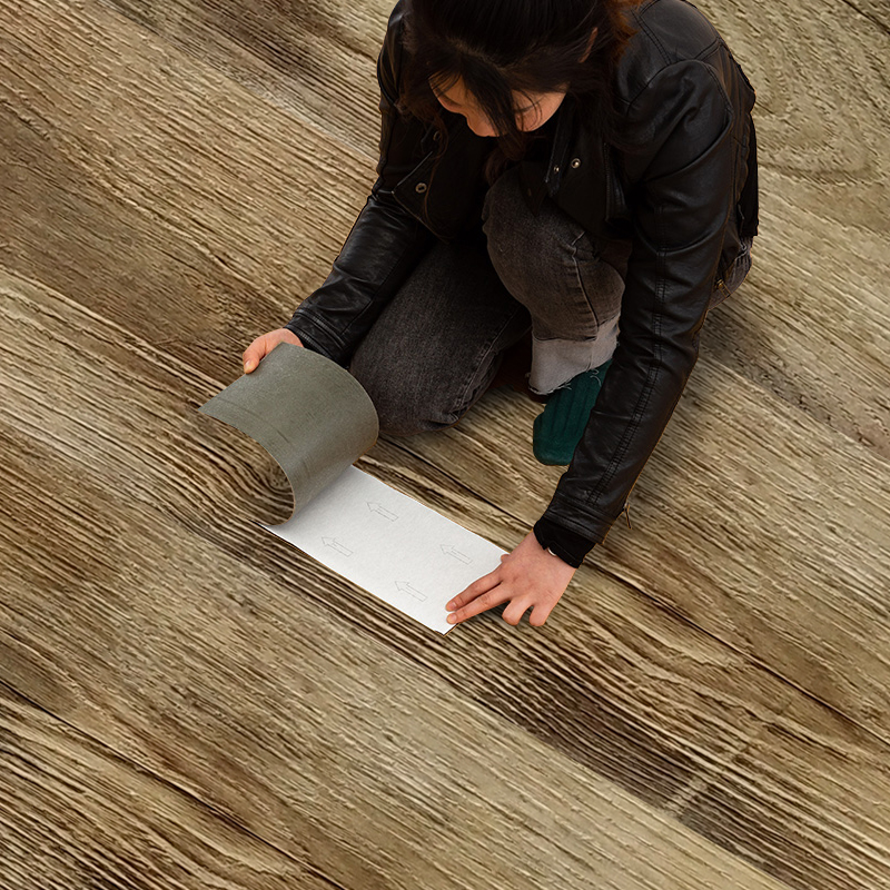 OEM Factory for Pvc Ceiling Wall Panel - waterproof wood design vinyl floor tiles adhesive flooring floor vinyl tiles made in china – Utop