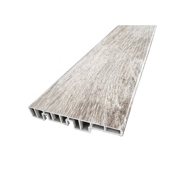 OEM/ODM China Fireproof Spc Wall Panel - Eco-friendly Decorative Flooring Accessories SPC Skirting – Utop
