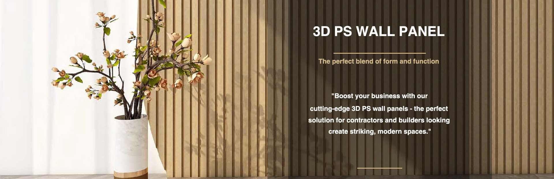 3d ps wall panel supplier
