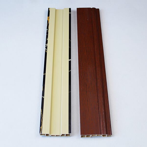 100% Original Wood Texture Spc Vinyl Plank Flooring - Kitchen damp proof spc skirting board – Utop detail pictures