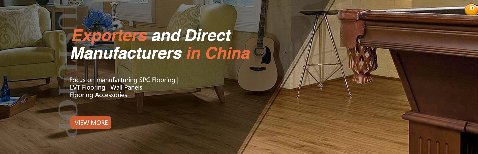 fornecedor de pisos lvt na china