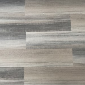 Anti-noise woven pattern spc flooring