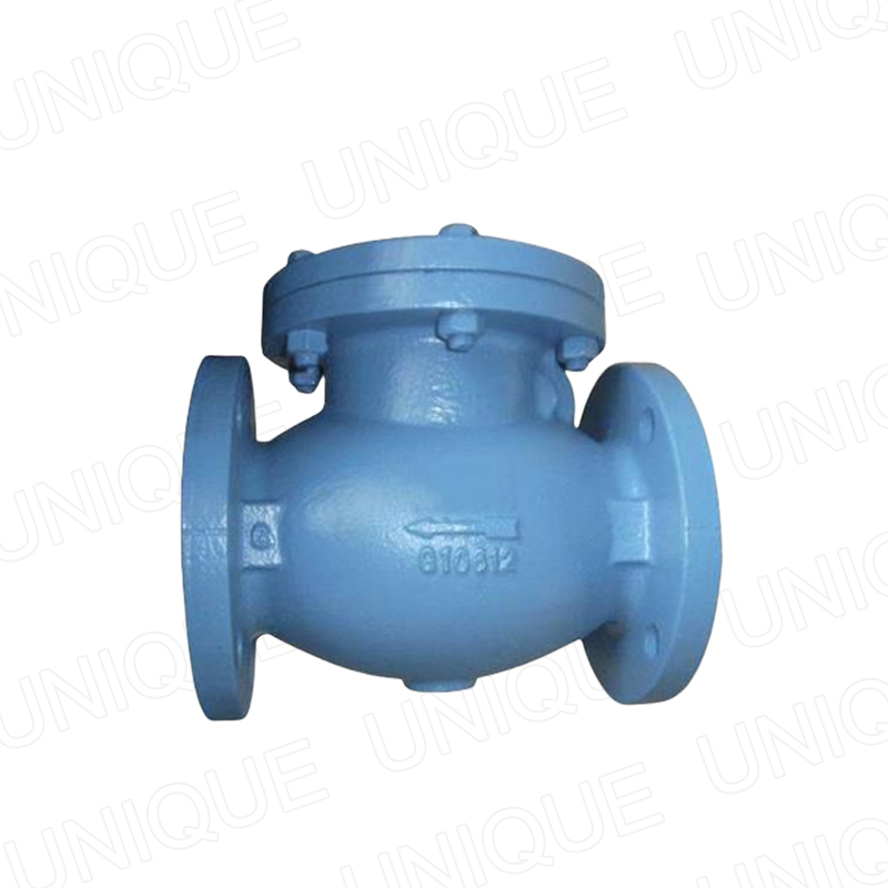 China High Quality Cast Iron Sluice Valve Supplier –  PN16 DN100 Ductile Iron Check valve  – UNIQUE