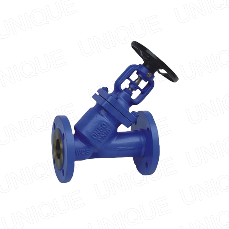 OEM Best Balanced Bellows Relief Valve Products –  PN16 Y Type Bellows Seal Globe Valve – UNIQUE