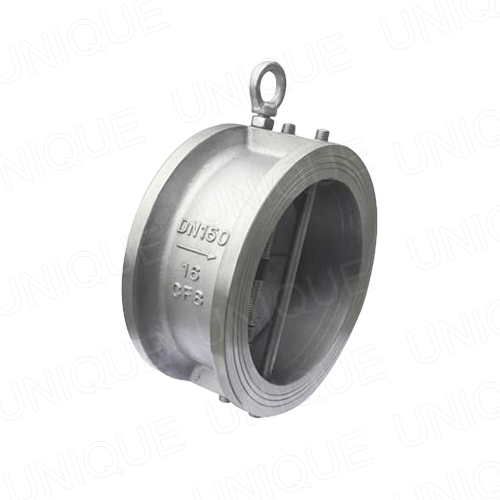 Check Valve Types Suppliers –  Stainless Steel CF8 Wafer Dual Plate Check Valve – UNIQUE