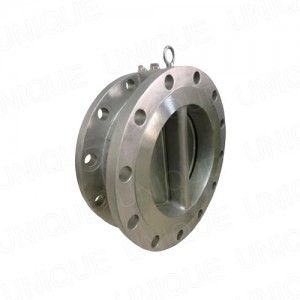OEM Best Check Valve For Water Pump Manufacturers –  Through Bolting Lug type Dual Plate Check Valve – UNIQUE