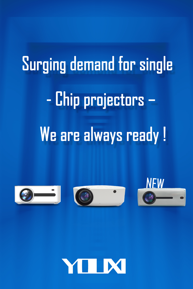 Surging demand for single-chip projectors – We are always ready