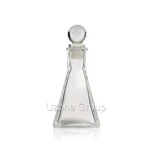 100ml de cristal difusor de lámina de la botella con el vidrio enchufe de la bola