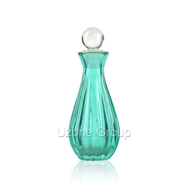 New Fashion Design for Bamboo Roll On Bottle - 100ml Glass Reed Diffuser Bottle With Glass Ball Plug – Uzone