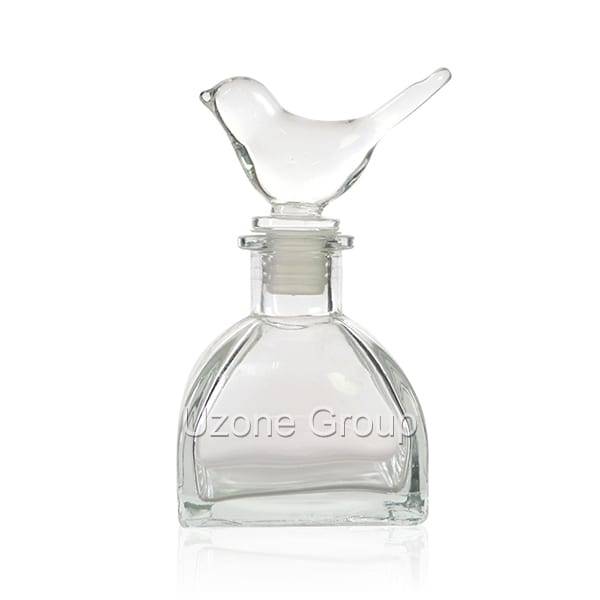 professional factory for Green Glass Cosmetic Jar - 110ml Glass Reed Diffuser Bottle  – Uzone