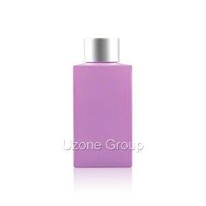Hot-selling Cosmetic Glass Bottles With Pump 120 Ml - 110ml Square Glass Reed Diffuser Bottle With Aluminum Cap – Uzone