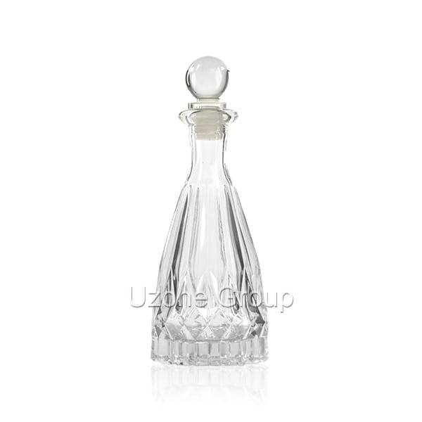 Factory wholesale Glass Jar With Screw Cap - 140ml Glass Reed Diffuser Bottle With Glass Ball Plug – Uzone