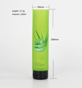 New PLA plastic tube for hand cream and face wash custom color and logo