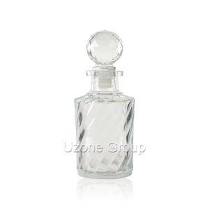 180ml Glass Reed Diffuser Bottle With Crystal Ball Plug