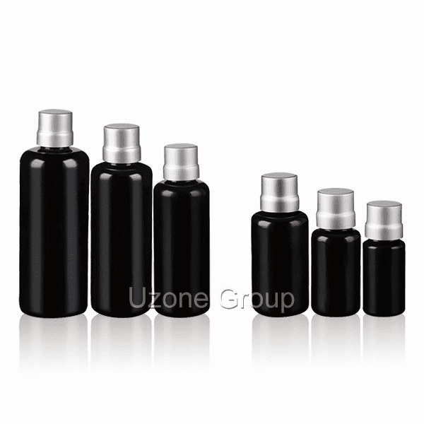 Factory directly supply Essential Oi Bottle - Dark Violet Glass Bottle With Aluminum Temper Cap And Dripper – Uzone