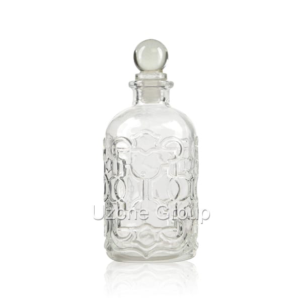 Good Wholesale VendorsGlass Essential Oil Bottles - 220ml Glass Reed Diffuser Bottle With Glass Ball Plug – Uzone