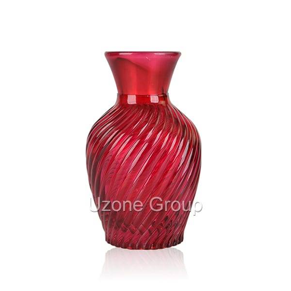 Bottom price Liquid Container Medicine Bottles - 240ml Glass Reed Diffuser Vase  – Uzone