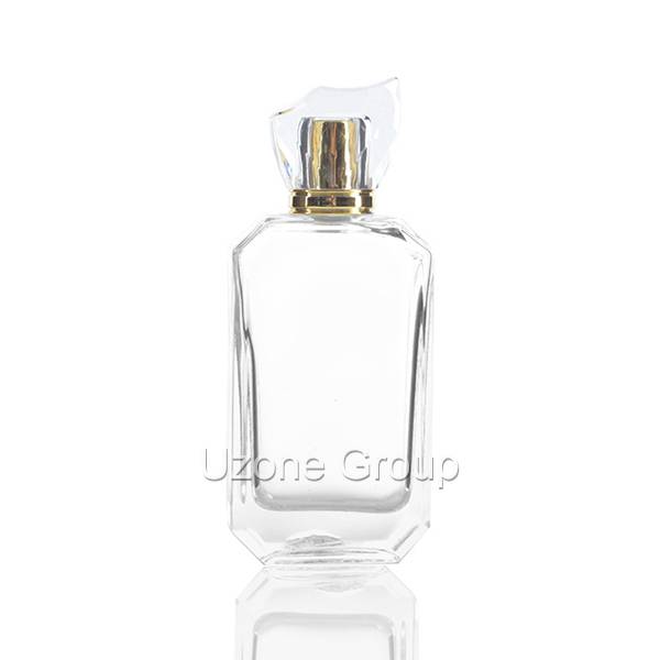 OEM China Glass Bottle Rectangular White 30 Ml - 100ml Glass Perfume Bottle With Surlyn Cap And Sprayer – Uzone