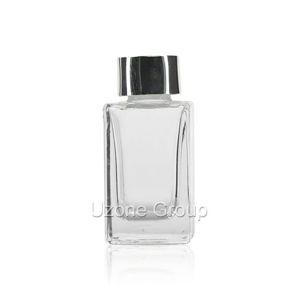 Professional Design Mini Perfume Bottle - 40ml Glass Reed Diffuser Bottle With Aluminum Cap – Uzone