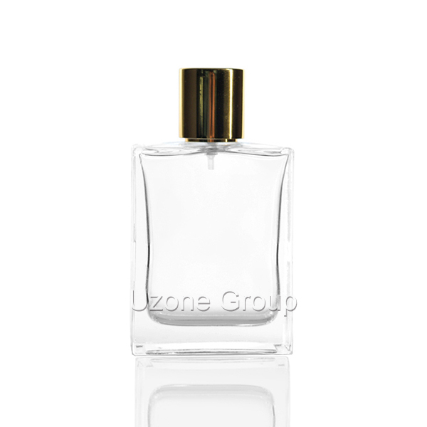 Factory making Screw Cap Toner Bottle - 90ml Glass Perfume Bottle With Aluminum Cap And Sprayer – Uzone