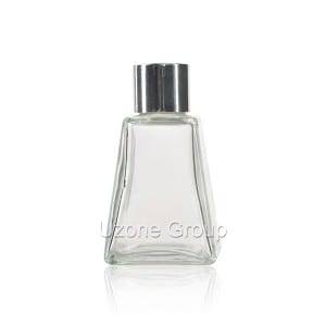 Factory For Spray Glass Bottle - 60ml Glass Reed Diffuser Bottle With Aluminum Cap – Uzone