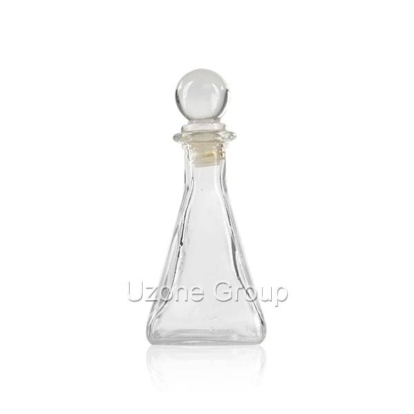 Ordinary Discount Bamboo Dropper For Bottle - 60ml Glass Reed Diffuser Bottle With Glass Ball Plug – Uzone