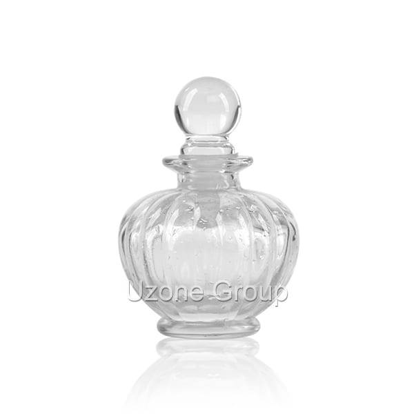 Bottom price Cosmetic Glass Dropper 30ml - 60ml Glass Reed Diffuser Bottle With Glass Ball Plug – Uzone
